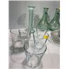 Image 6 : Collection of Inside Home Kitchen Decor includes Decanters, Candleholders, Delft Shot Glass and more