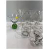 Image 4 : Collection of Glassware 6 Martini Glasses, 4 Wine Glasses, 4 Highball Glasses, 4 Shot Glasses