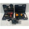 Image 1 : Power Tools: Bostitch Brad Nailer, MasterCraft 1/4 Sheet Sander, and 1500W Heat Gun