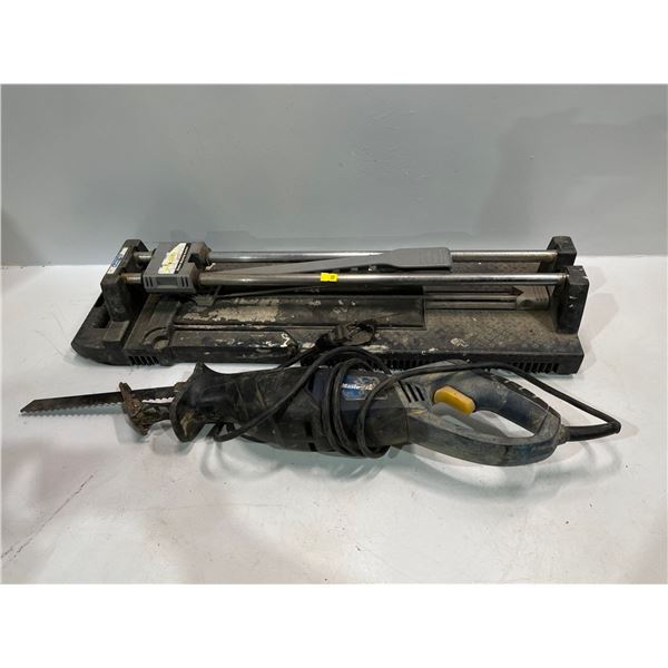 Compact Reciprocating Saw, Tile Cutter and more