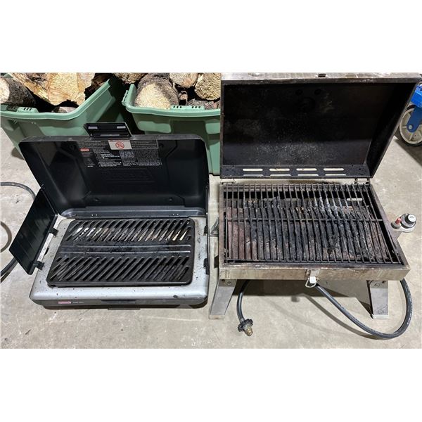 Coleman Camp Grill and Backyard Grill Table Top Propane BBQ