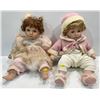Image 1 : Pair of Vintage Porcelain Dolls