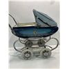 Image 5 : Vintage Old Fashion Cameo Spring Design Baby Doll Carriage (needs refubishing)