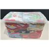 Image 1 : Storage Bin -All Contents Included Christmas Decorations and Blankets 23W15D12H