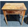 Image 2 : Beautiful Antique Singer Sewing Machine Table 26W18D31H extends to 50W not tested