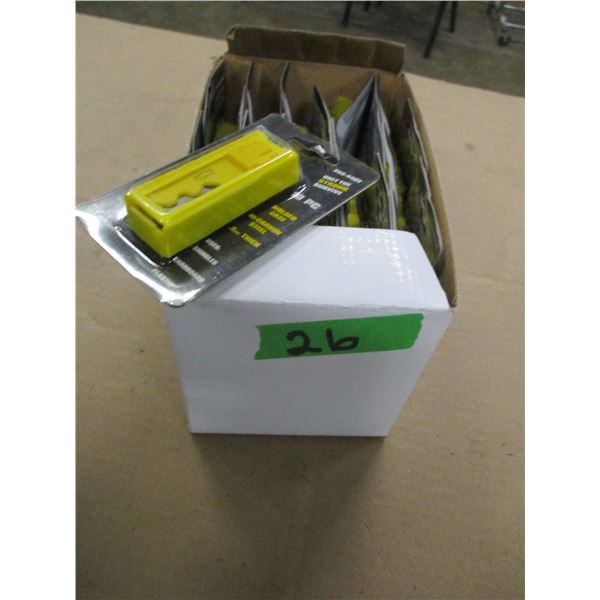 NEW:  APPROX. 20 - 10 PACK HOOK BLADES - BOX