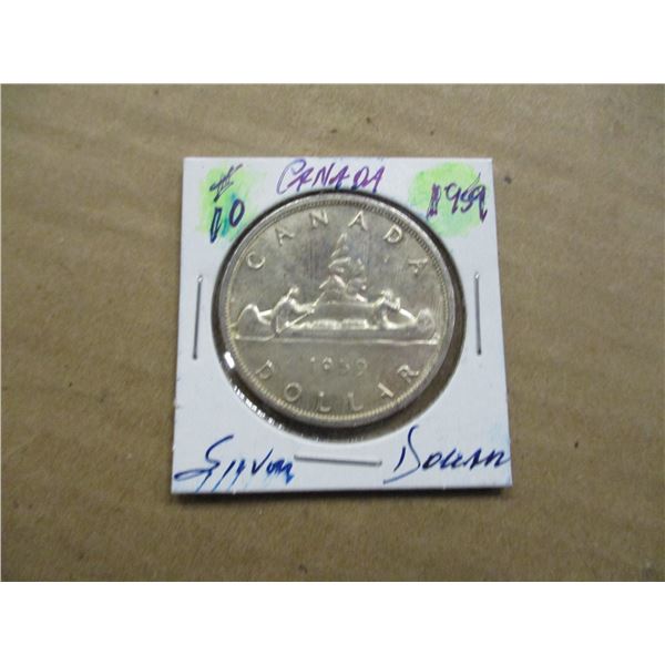 1959 CANADA SILVER DOLLAR