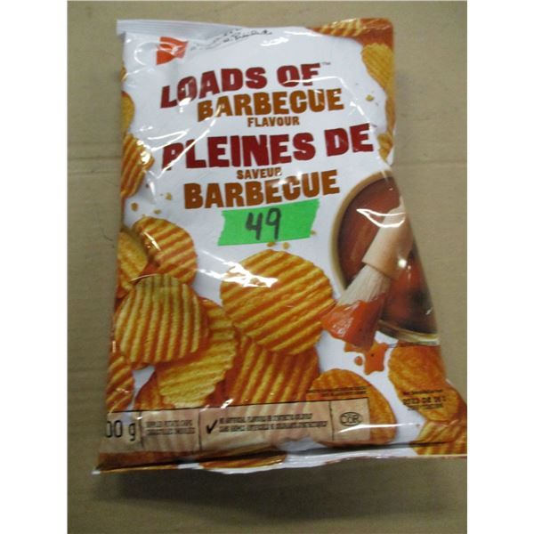 SHELF PULLS (AS IS):  BBQ CHIPS (200G)