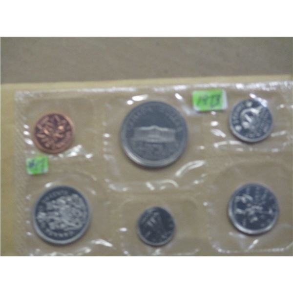 1973 PROOF CANADA MINT SEALED PROOF SET