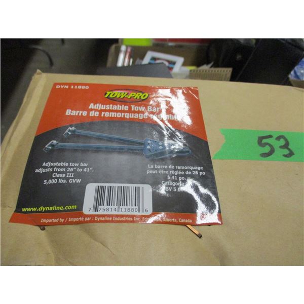 NEW:  CLASS 3 EXPANDABLE TOW BAR