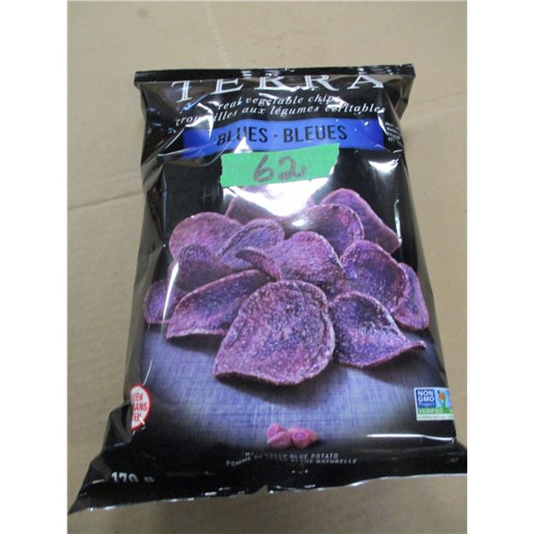 SHELF PULLS (AS IS0:  TERRA BLUE CHIPS (170G)