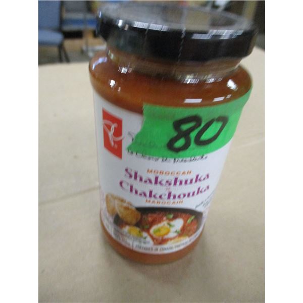 SHELF PULLS (AS IS):  SHAKSUKA COOKING SAUCE (400 ML)