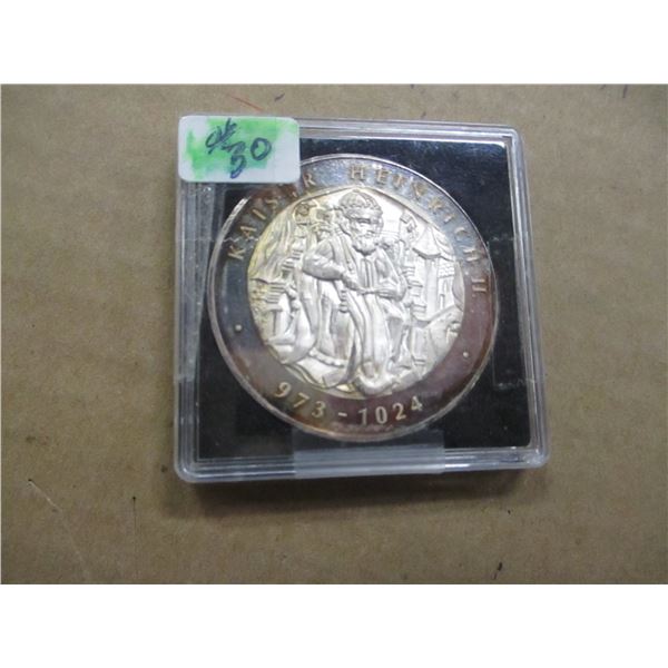 973 - 1024 KAIBER HENRICH II CASED SILVER DIME