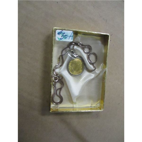 USA LIBERTY BELL (COIN NECKLACE)