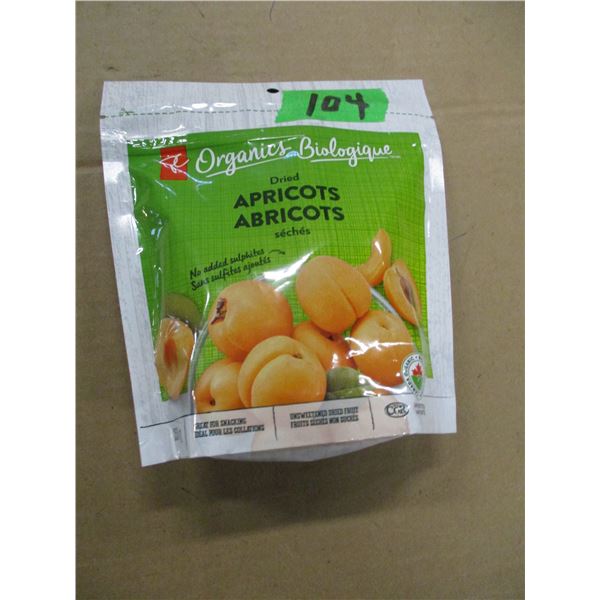 SHELF PULLS (AS IS):  DRIED APRICOTS (250G)