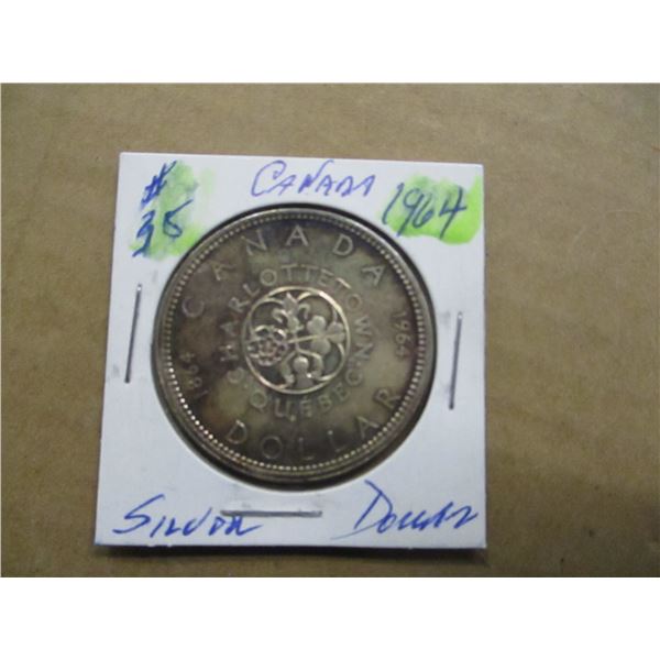 1964 CANADA SILVER DOLLAR