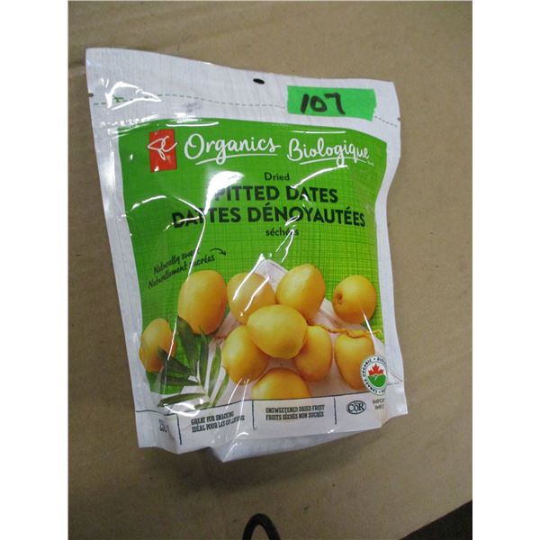 SHELF PULLS (AS IS):  PITTED DATES (250G)