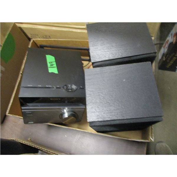 2 SPEAKERS & SONY POWER UNIT