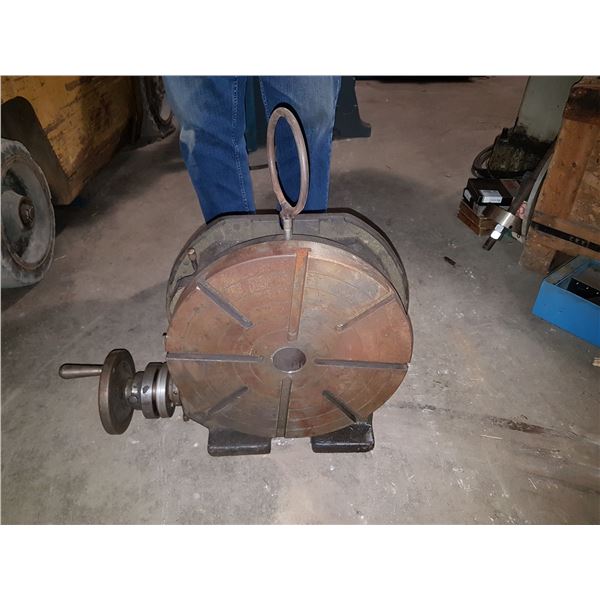 TROYKE Vertical/Horizontal Rotary Table 15"