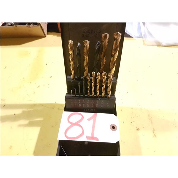 Drill Set 1/16" to 1/2" (32e)