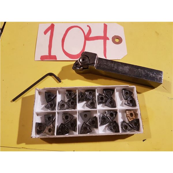Tool Holder MWLNR 10-3W with WNMG-332 Insert
