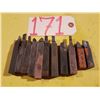 Image 1 : Lot(11) of assorted Carbide Tip Tool Bit 1/2"