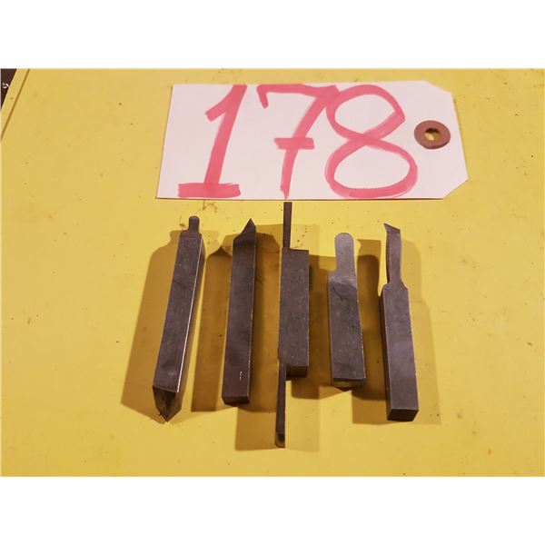 Lot(5) of HSS Tool Bit