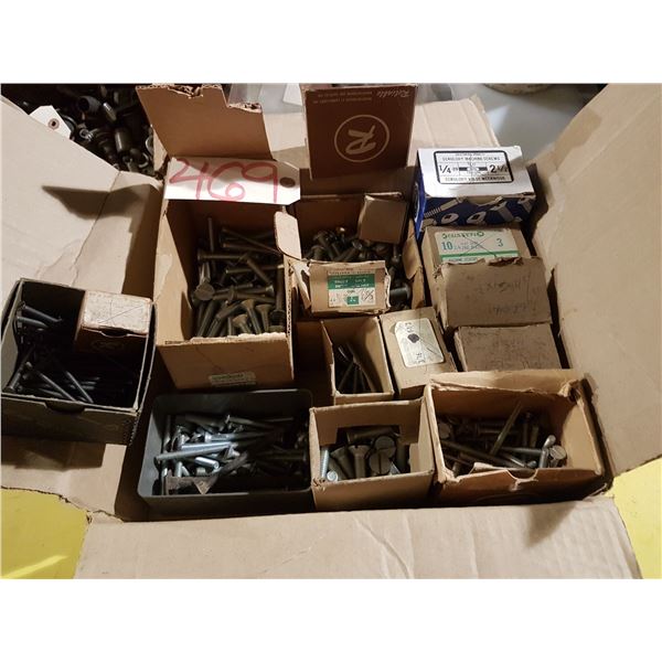 Box of Assorted Screw (Flat Head ScewDriver/ TourneVis Plat)