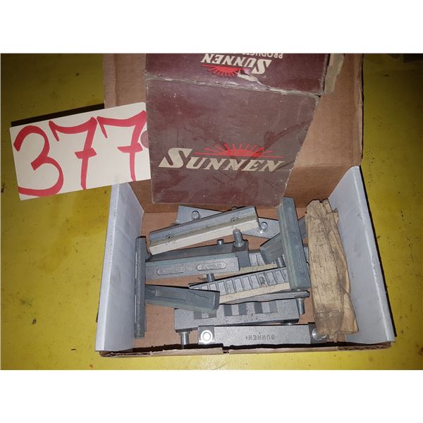 Box of SUNNEN Spare Parts