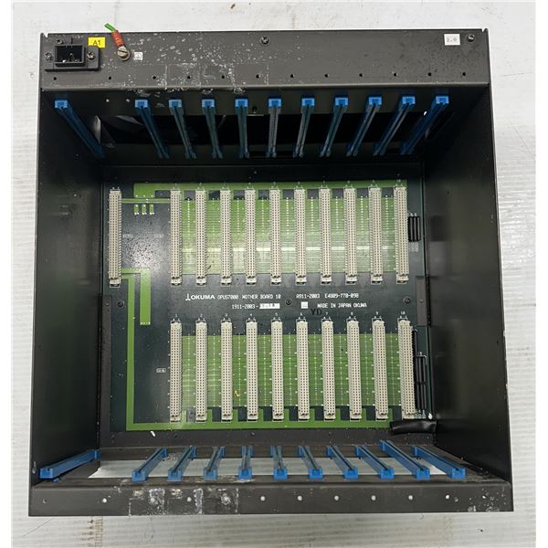 Okuma #E7191-855-021 OPUS 7000 CPU/IF Rack 10 w/ Mother Board