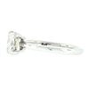 Image 7 : NEW Platinum GIA Certified 1.11 ctw Radiant Cut Diamond Solitaire Engagement Rin