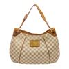 Image 1 : Louis Vuitton Beige Damier Azur Galliera PM Hobo Bag