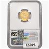 Image 2 : 1952-D Wheat Cent NGC MS67 RD