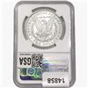 Image 2 : 1891 Morgan Silver Dollar NGC MS62