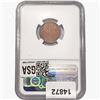 Image 2 : 1910 Wheat Cent NGC MS64 BN