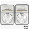 Image 1 : 2013-W [2] Silver Eagle NGC PF69 UC