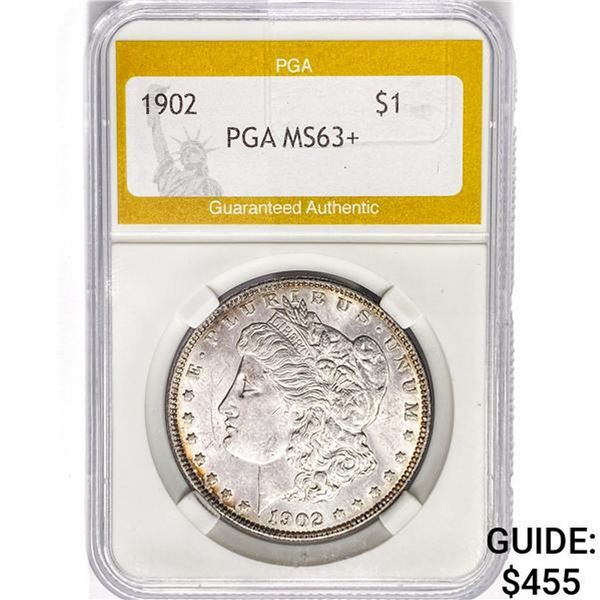 1902 Morgan Silver Dollar PGA MS63+