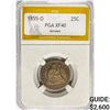 Image 1 : 1855-O Seated Liberty Quarter PGA XF40 Arrows