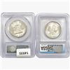 Image 2 : 1953&1955 [2] Varied US SILV Half Dollars PCGS/ICG