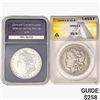 Image 1 : 1878&1896 [2] Morgans Silver Dollars  VG/GU
