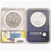Image 2 : 1878&1896 [2] Morgans Silver Dollars  VG/GU