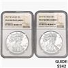 Image 1 : 2017-W [2] Silver Eagle NGC PF69 UC
