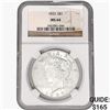 Image 1 : 1923 Silver Peace Dollar NGC MS64