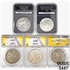 Image 1 : 1883-1925 [5] US Varied Silver Dollars