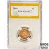 Image 1 : 1864 Indian Head Cent PGA MS64 RED