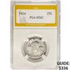 Image 1 : 1924 Standing Liberty Quarter PGA MS62