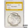 Image 1 : 1926-D Silver Peace Dollar PGA MS63