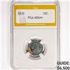 Image 1 : 1835 Capped Bust Dime PGA MS64+