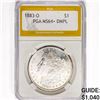 Image 1 : 1883-O Morgan Silver Dollar PGA MS64+ DMPL