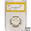 Image 1 : 1917 Standing Liberty Quarter PGA MS63 FH Type 2